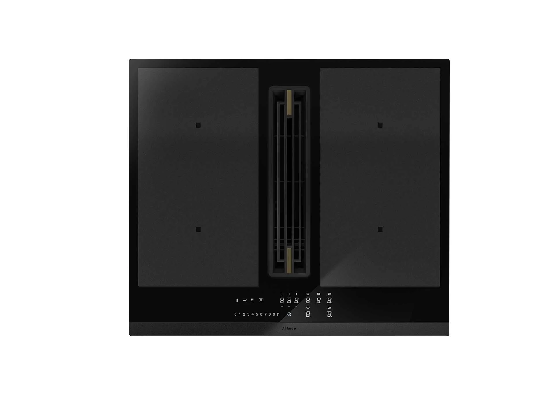 Airforce Artis Plus 60cm Induction hob with central downdraft & on-board motor with scratch resistance glass - Image 3