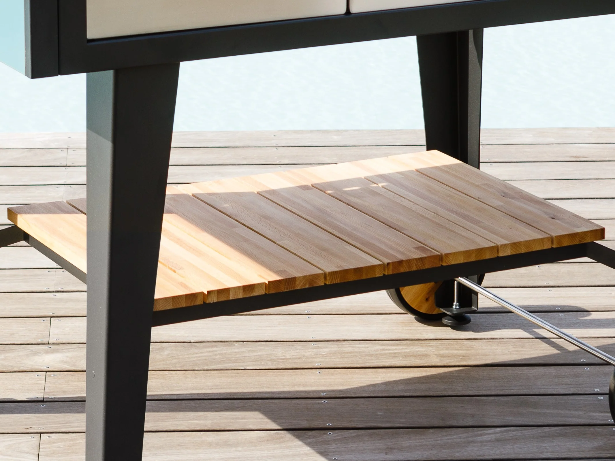 Airforce E-Cook 150cm BBQ Luxury Outdoor Cooking with a 58cm Teppanyaki Induction Hob - Image 12