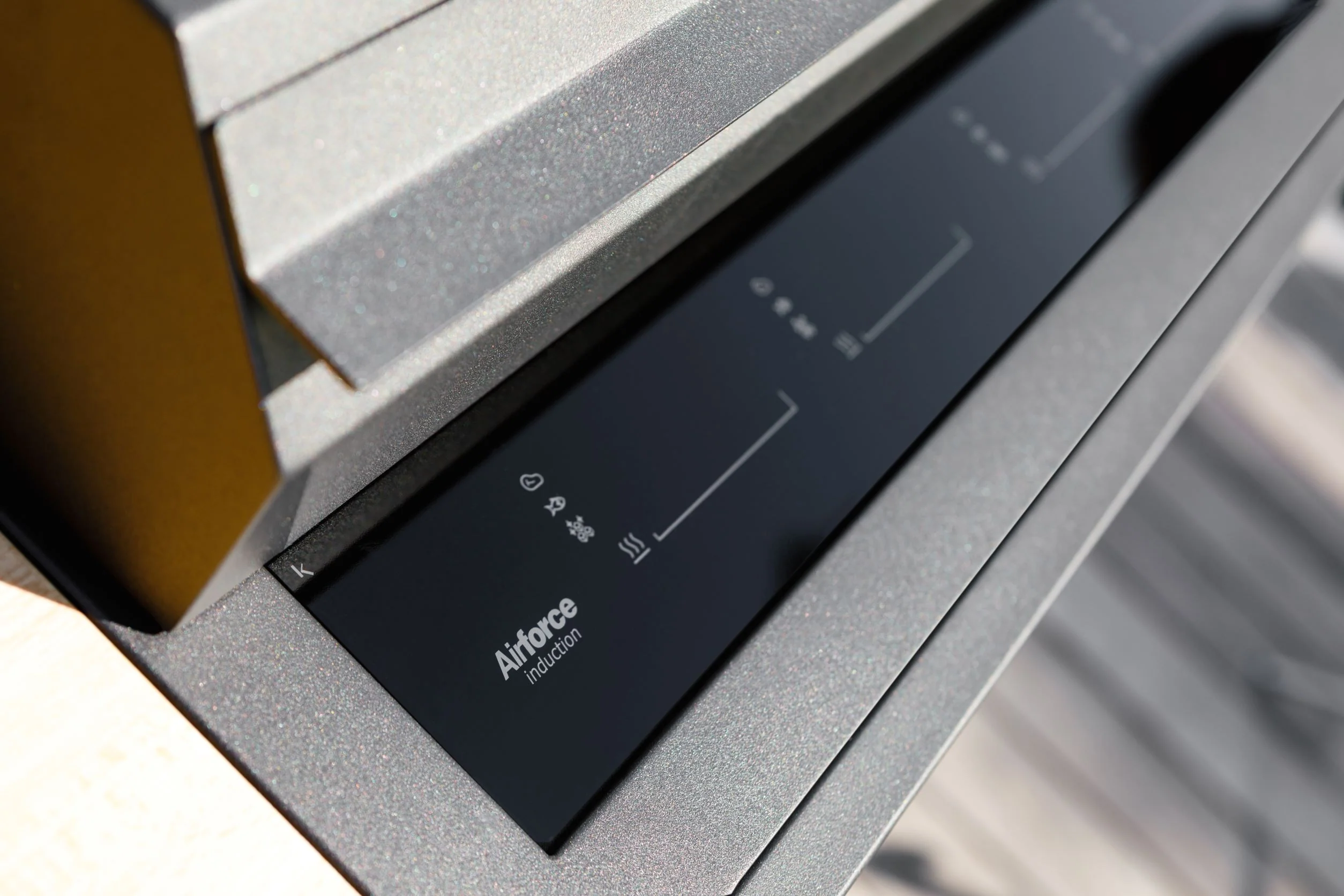 Airforce E-Cook 150cm BBQ Luxury Outdoor Cooking with a 58cm Teppanyaki Induction Hob - Image 4