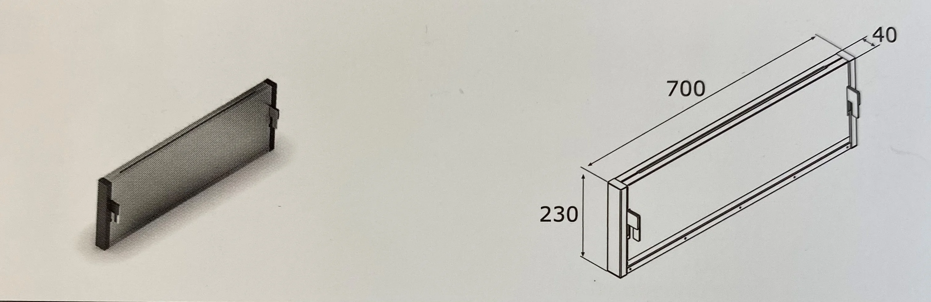Airforce E-Cook Knife Holder Attachment for the E-Cook BBQ's - Image 3