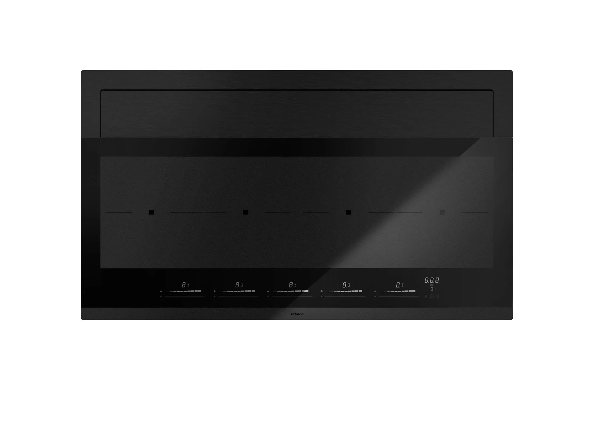 Airforce Innova Visio Pro 90cm Rear Venting Induction Hob Vertical Rear Motor Matte Black Glass-Externally Ducted - Image 4