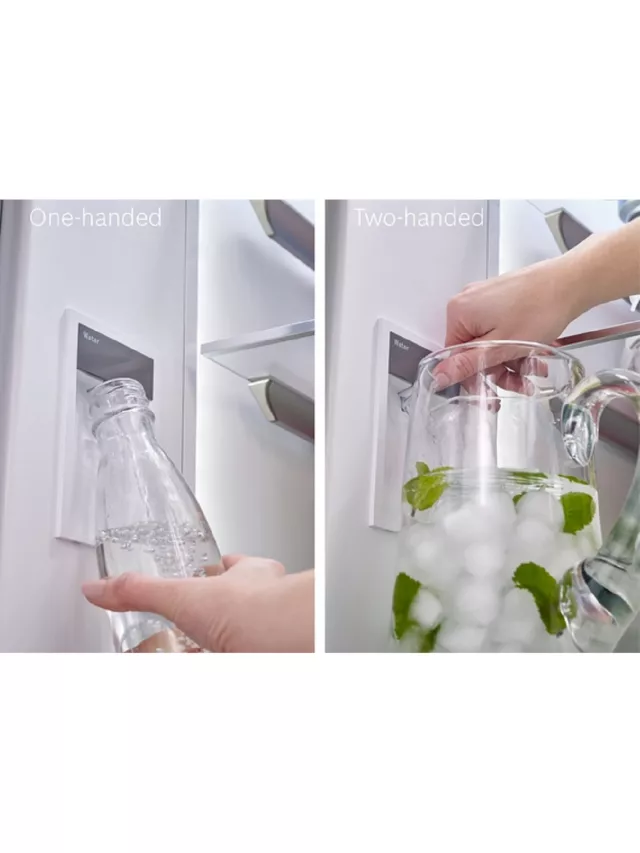 Bosch KFF96PIEP Series 8, French door bottom freezer, multi door, 183 x 90.5 cm, Stainless steel (with anti-fingerprint) - Image 5