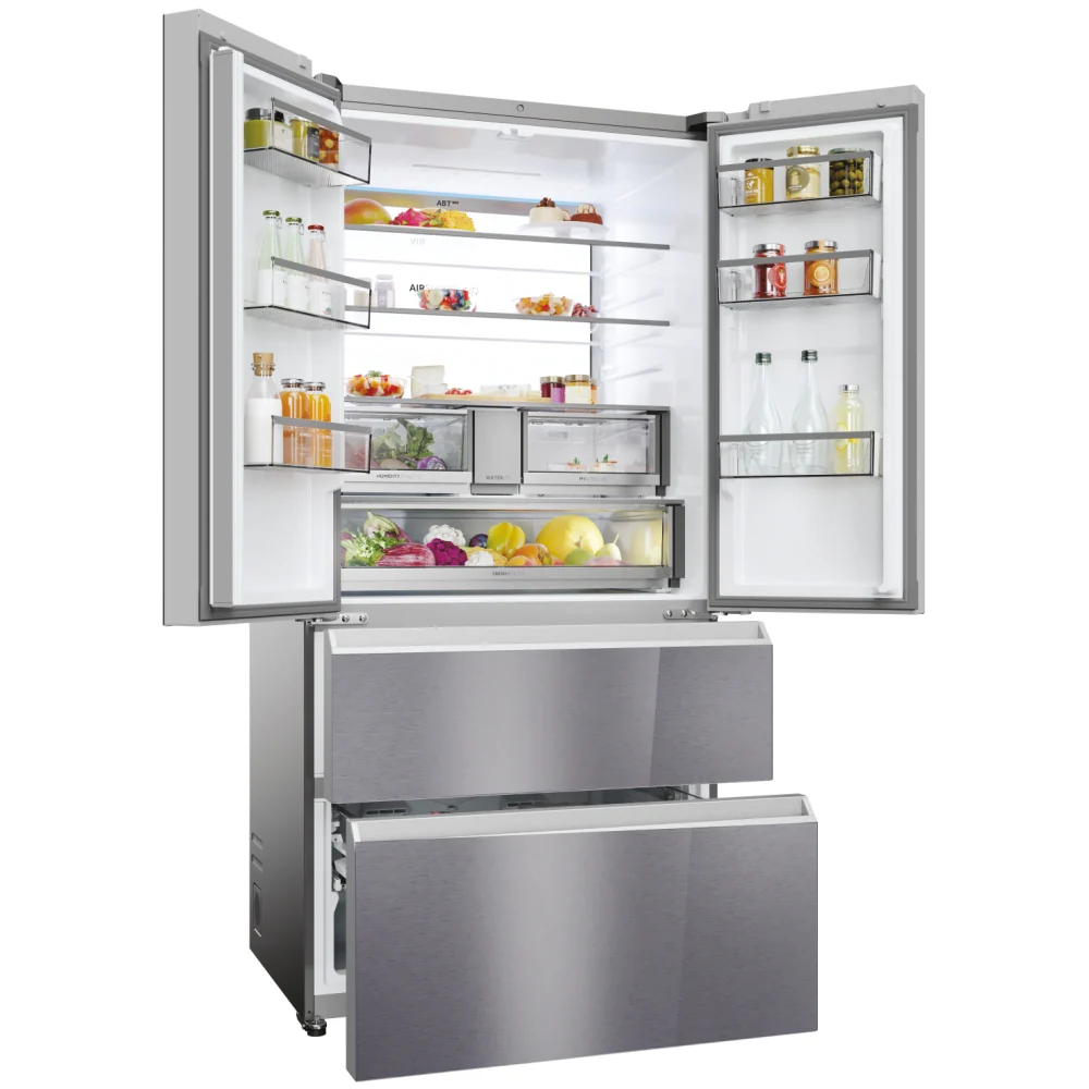Haier HFR79F19EFGK(UK) Series 7 90cm Multi-Door Fridge Freezer with 10 Year Warranty-Sapphire Glass - Image 4