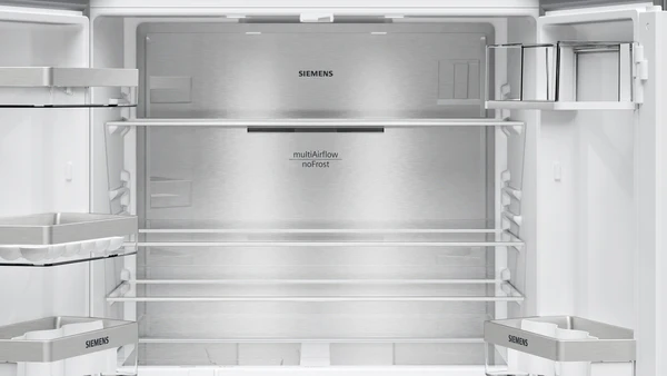 Siemens iQ500 French Door Bottom Freezer Multi Door 90.5cm Black Stainless Steel KF96NAXEAG - Image 4