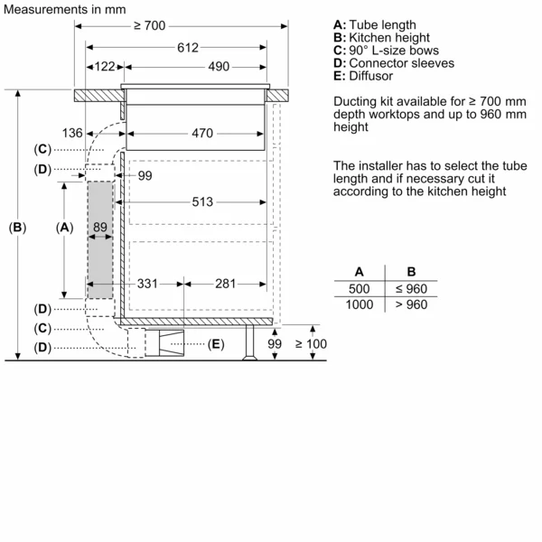 Bosch Series 8 Induction Hob With Integrated Extraction 80cm Surface Mount With Frame PXX875D67E - Image 8